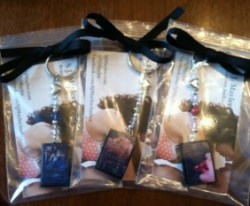 3 packed book charms for RAGT15